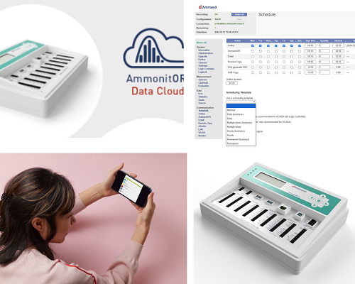 Data Logger Meteo-42: Scheduler Settings and Templates